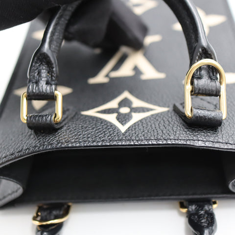 Pre-Owned #72740 Louis Vuitton Monogram Petit Sac Plat 2Way Shoulder Handbag M57937