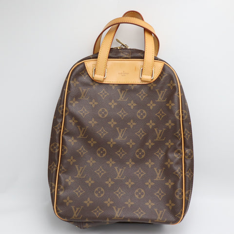 Pre-Owned #71058 Louis Vuitton Monogram Excursion Shoe Case Handbag M41450