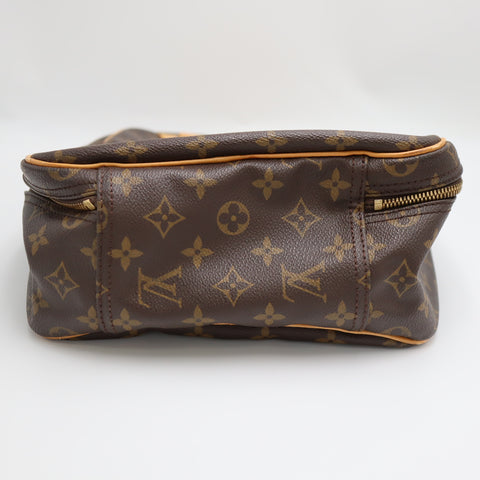 Pre-Owned #71058 Louis Vuitton Monogram Excursion Shoe Case Handbag M41450