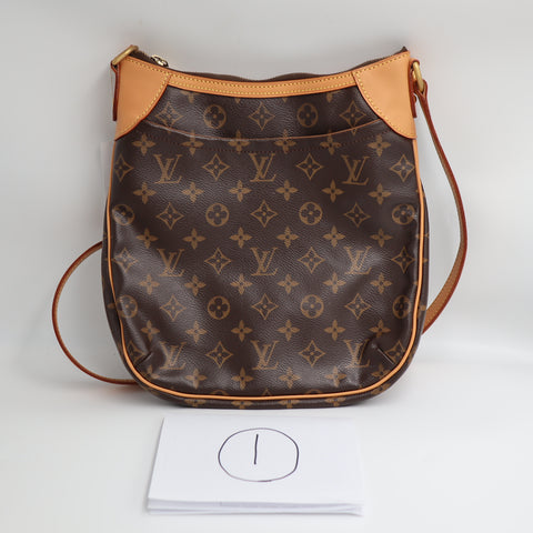 Pre-Owned #BP26560&50412&06410 Louis Vuitton Monogram Odeon PM 3set
