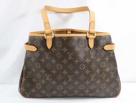 Pre-Owned #BP44430 Louis Vuitton Monogram Batignolles Horizontal Tote Bag M51154