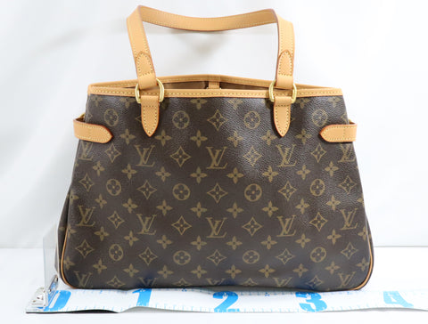 Pre-Owned #BP44430 Louis Vuitton Monogram Batignolles Horizontal Tote Bag M51154