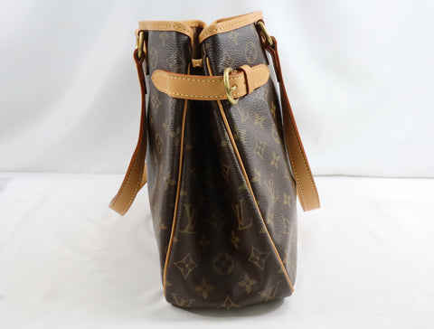 Pre-Owned #BP44430 Louis Vuitton Monogram Batignolles Horizontal Tote Bag M51154