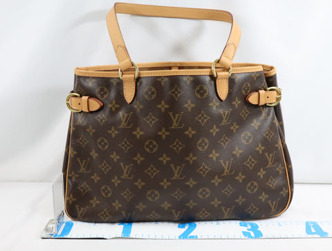 Pre-Owned #BP72289 Louis Vuitton Monogram Batignolles Horizontal Tote Bag M51154