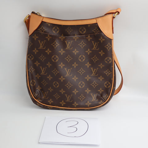 Pre-Owned #BP26560&50412&06410 Louis Vuitton Monogram Odeon PM 3set