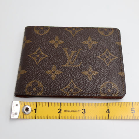 Pre-Owned #72758 Louis Vuitton Monogram Portefeuille Multiple Bifold Wallet M60895