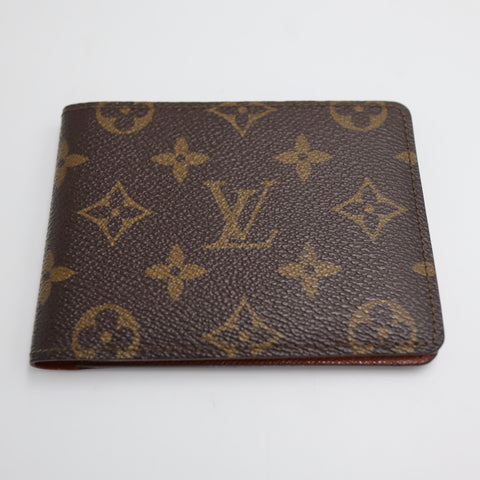 Pre-Owned #72758 Louis Vuitton Monogram Portefeuille Multiple Bifold Wallet M60895