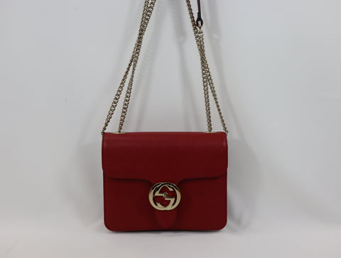 Pre-Owned #C1800 GUCCI  Chain Shoulder Bag