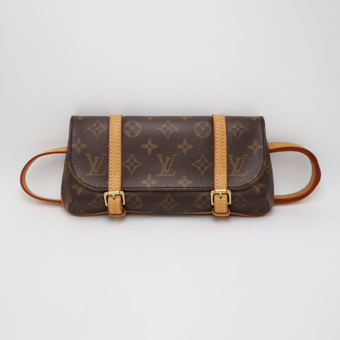 Pre-Owned #0402 Louis Vuitton Monogram Pochette Marelle M51159 Waist bag