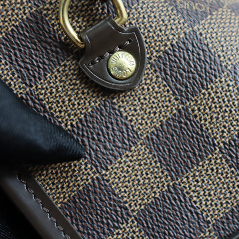 Pre-Owned #BPAL05228 Louis Vuitton Damier Ebene Neverfull MM Tote Bag N51105