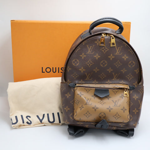 Pre-Owned #71069 Louis Vuitton Monogram palm spring Backpack Brown M44870