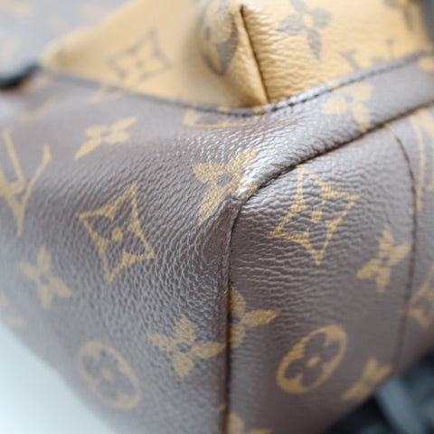 Pre-Owned #71069 Louis Vuitton Monogram palm spring Backpack Brown M44870