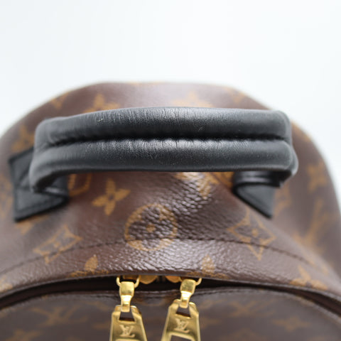 Pre-Owned #71069 Louis Vuitton Monogram palm spring Backpack Brown M44870