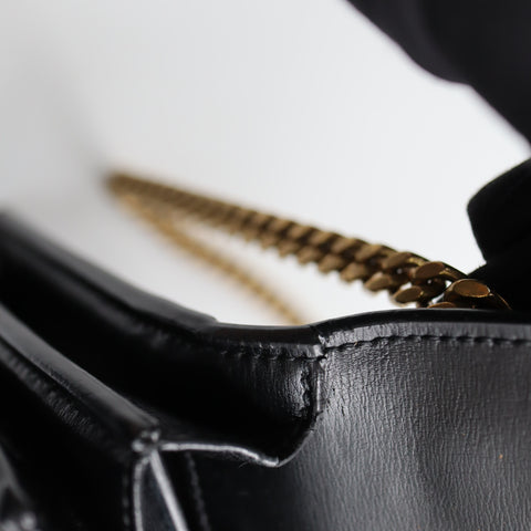 Pre-Owned #R0821 Saint Laurent YSL Sunset Medium Chain Shoulder Bag 442906