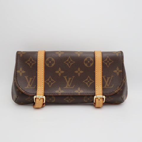 Pre-Owned #0414 Louis Vuitton Monogram Pochette Marelle M51159 Waist bag