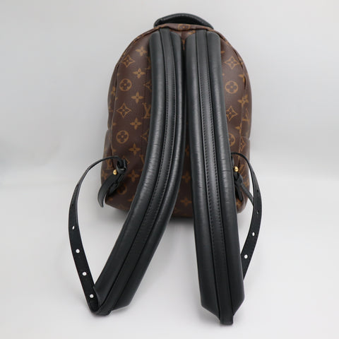 Pre-Owned #71083 Louis Vuitton Monogram Reverse Palm Springs PM Backpack M43116