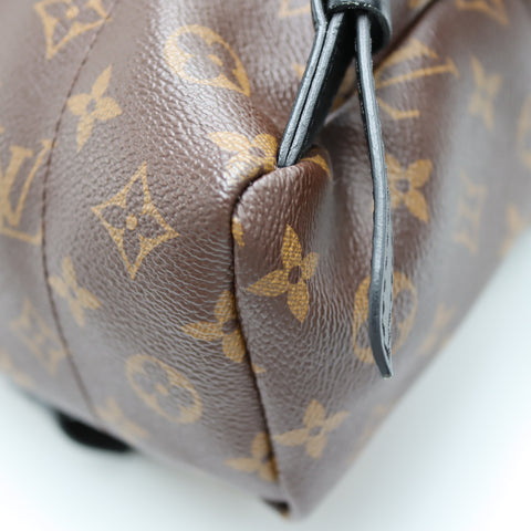 Pre-Owned #71083 Louis Vuitton Monogram Reverse Palm Springs PM Backpack M43116