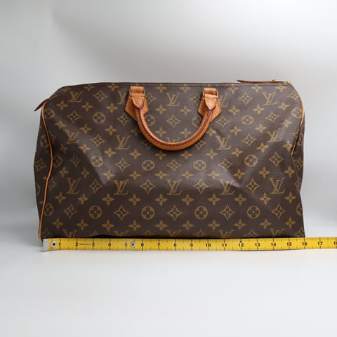 Pre-Owned #4369 Louis Vuitton Monogram Speedy 40 Hand Bag M41522