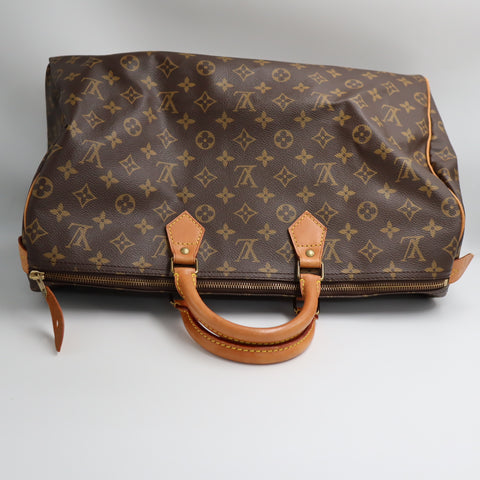 Pre-Owned #4369 Louis Vuitton Monogram Speedy 40 Hand Bag M41522