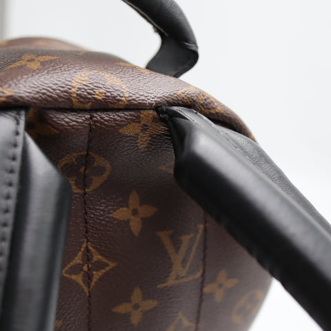 Pre-Owned #71083 Louis Vuitton Monogram Reverse Palm Springs PM Backpack M43116