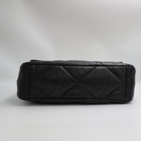 Pre-Owned #72766 CHANEL CC Chanel 19 Chain Hand Shoulder Bag Lambskin Leather AS1161