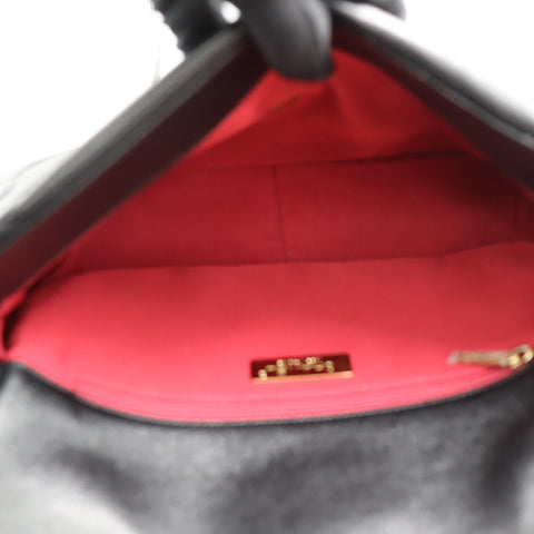 Pre-Owned #72766 CHANEL CC Chanel 19 Chain Hand Shoulder Bag Lambskin Leather AS1161