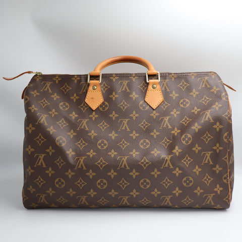 Pre-Owned #4487 Louis Vuitton Monogram Speedy 40 Hand Bag M41522