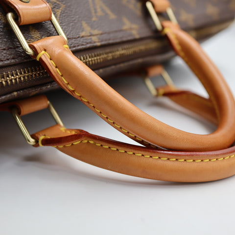 Pre-Owned #4487 Louis Vuitton Monogram Speedy 40 Hand Bag M41522