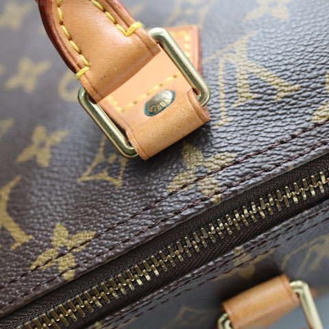 Pre-Owned #4487 Louis Vuitton Monogram Speedy 40 Hand Bag M41522