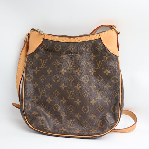 Pre-Owned #BP70195&91791 Louis Vuitton Monogram Odeon PM Crossbody Bag M56390
