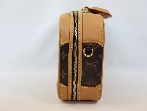 Pre-owned #R0220 Louis Vuitton Monogram Valizette PM 2way HandBag M44581