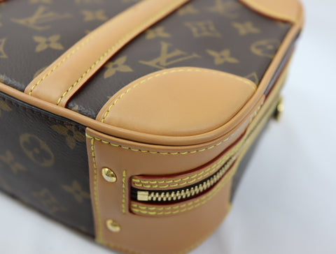 Pre-owned #R0220 Louis Vuitton Monogram Valizette PM 2way HandBag M44581