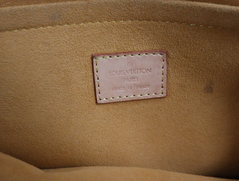 Pre-Owned #98196 Louis Vuitton Monogram Denim Neo Speedy Handbag Blue M95019