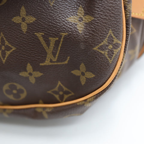 Pre-Owned #BP71439 Louis Vuitton Monogram Saumur 35 Crossbody Shoulder Bag Brown M42254