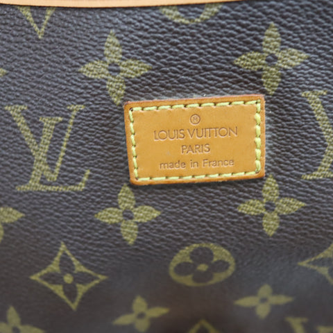 Pre-Owned #BP71439 Louis Vuitton Monogram Saumur 35 Crossbody Shoulder Bag Brown M42254