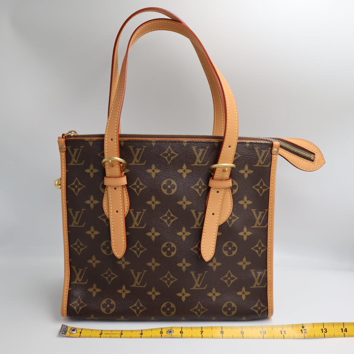 Pre-Owned #BP11817 Louis Vuitton Popincourt Shoulder Bag Monogram Canvas M40007