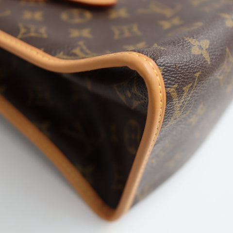 Pre-Owned #BP11817 Louis Vuitton Popincourt Shoulder Bag Monogram Canvas M40007