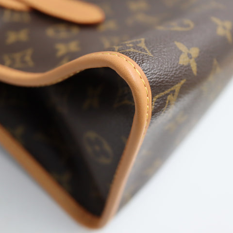 Pre-Owned #BP11817 Louis Vuitton Popincourt Shoulder Bag Monogram Canvas M40007
