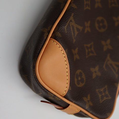 Pre-Owned #BP03160 Louis Vuitton Monogram Marly Dragonne PM Clutch Bag M51827