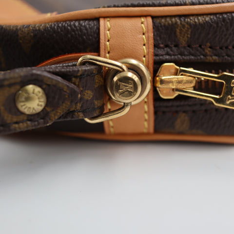 Pre-Owned #BP03160 Louis Vuitton Monogram Marly Dragonne PM Clutch Bag M51827