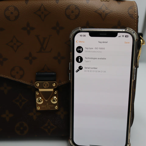  Pre-Owned #R7082508 Louis Vuitton Monogram reverse Pochette MetisMM 2way Shoulder Handbag M44876