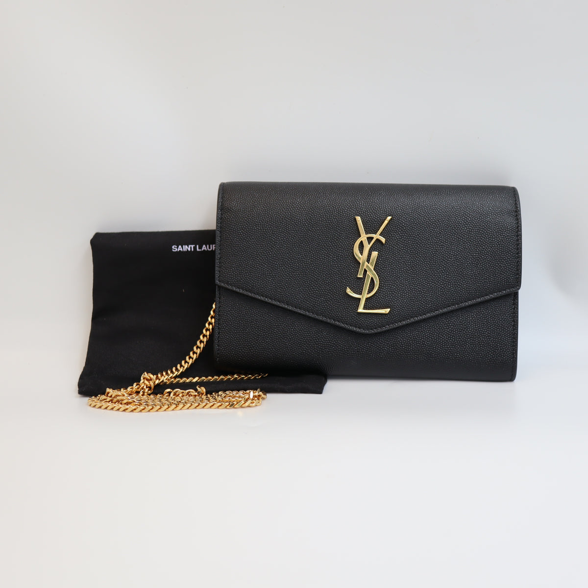 Pre-Owned #R7082506 Saint Laurent Uptown Chain Crossbody Bag 607788