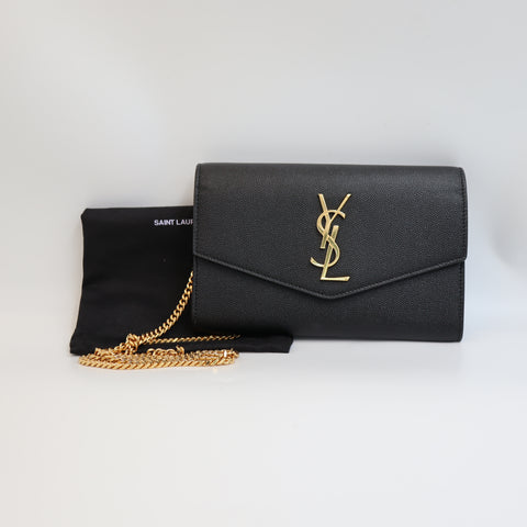 Pre-Owned #R7082506 Saint Laurent Uptown Chain Crossbody Bag 607788