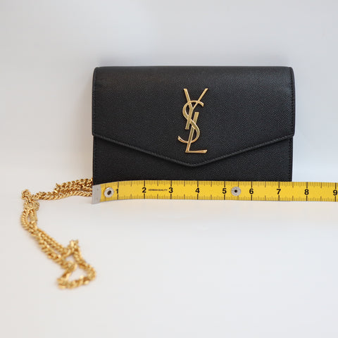 Pre-Owned #R7082506 Saint Laurent Uptown Chain Crossbody Bag 607788