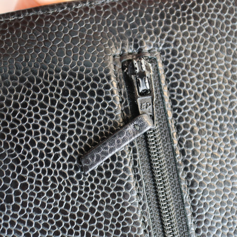 Pre-Owned #R7082505 CHANEL Caviar Classic WOC Shoulder Crossbody Bag AP0250