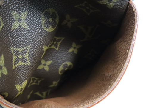 Pre-Owned #BP163-2 Louis Vuitton Monogram Danube Crossbody Bag Brown M45266