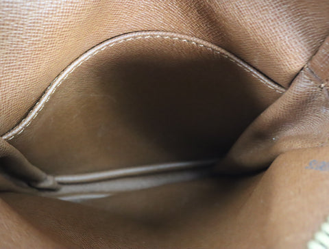 Pre-Owned #BP163-2 Louis Vuitton Monogram Danube Crossbody Bag Brown M45266