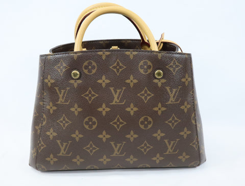 Pre-owned #R03054 Louis Vuitton Montaigne  BB 2way crossbody Handbag M41055