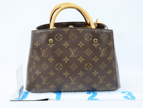 Pre-owned #R03054 Louis Vuitton Montaigne  BB 2way crossbody Handbag M41055