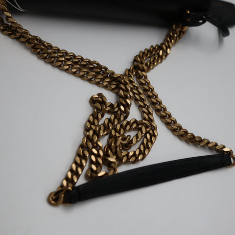 Pre-Owned #R7082501 Saint Laurent YSL Sunset Medium Chain Shoulder Bag 442906